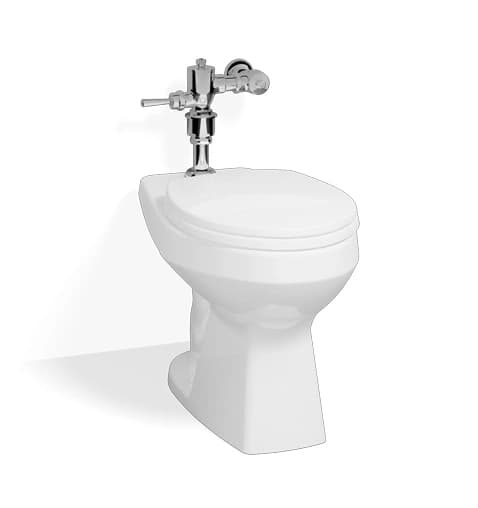 TOTO 280 mm (S-Trap) Single Bowl Flush Valve Toilet