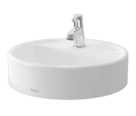 TOTO 350 mm diameter; height 90 mm Vessel Counter Lavatory