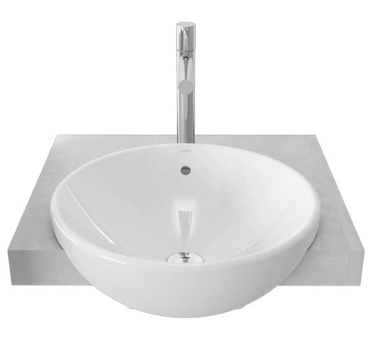 TOTO 430 mm diameter Semi Recessed Lavatory