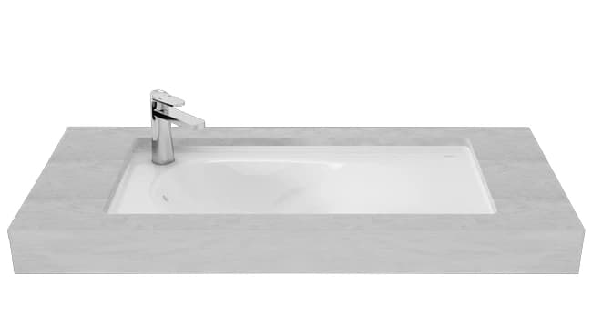 TOTO 790x410 mm opening Under Counter Lavatory
