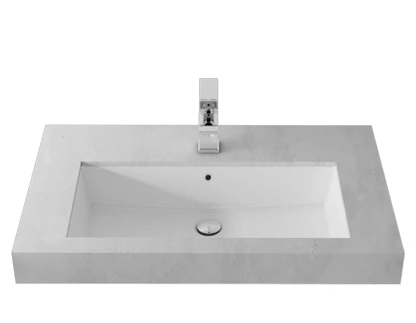 TOTO 615x295 mm opening Under Counter Lavatory