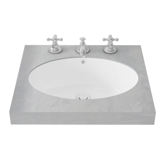 TOTO 530x350 mm opening Under Counter Lavatory