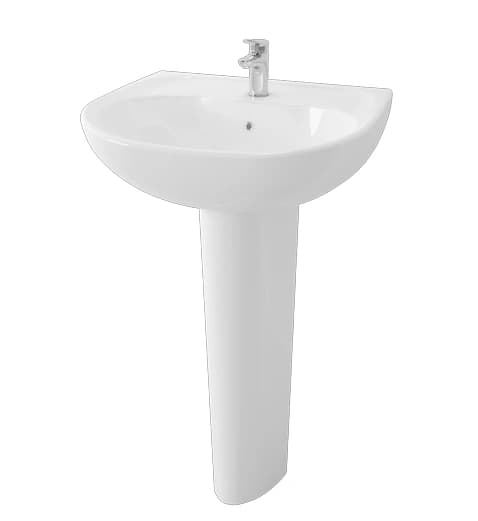 TOTO 580x500x800 mm Pedestal Lavatory