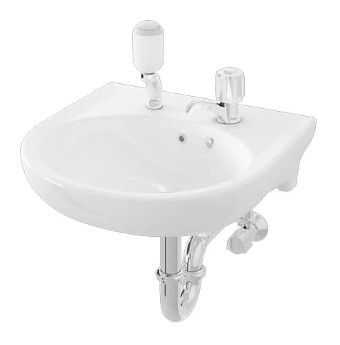 TOTO 430x435 mm Wall Hung Lavatory