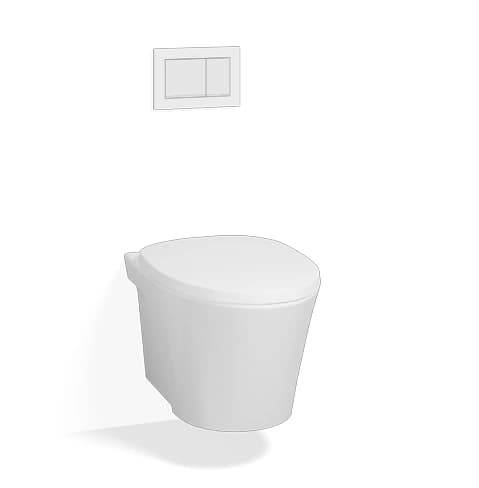 TOTO 210 mm Concealed Cistern Toilet