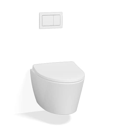TOTO 210 mm Concealed Cistern Toilet