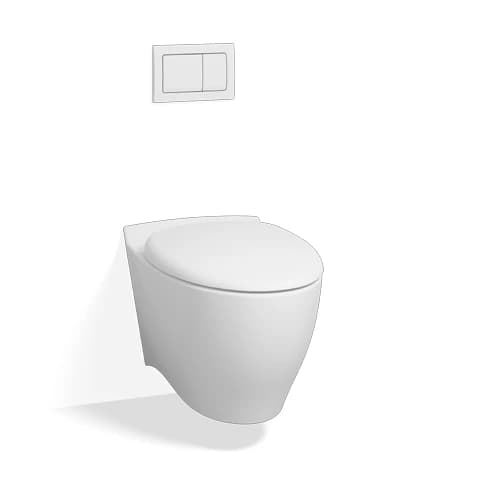 TOTO 210 mm Concealed Cistern Toilet