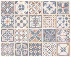 Roman Granit Antica Ornament 30x30 Matt Lantai warna Antica Ornament