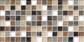 Platinum Celine 25x50 Glossy Decor Embossed warna Brown