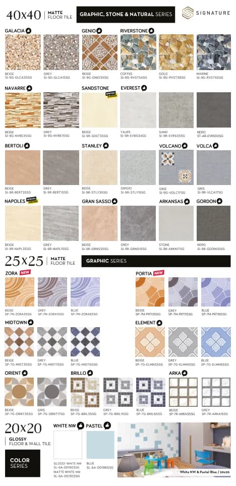 Mulia Signature ARKA 25x25 Antislip ANTISLIP warna BEIGE