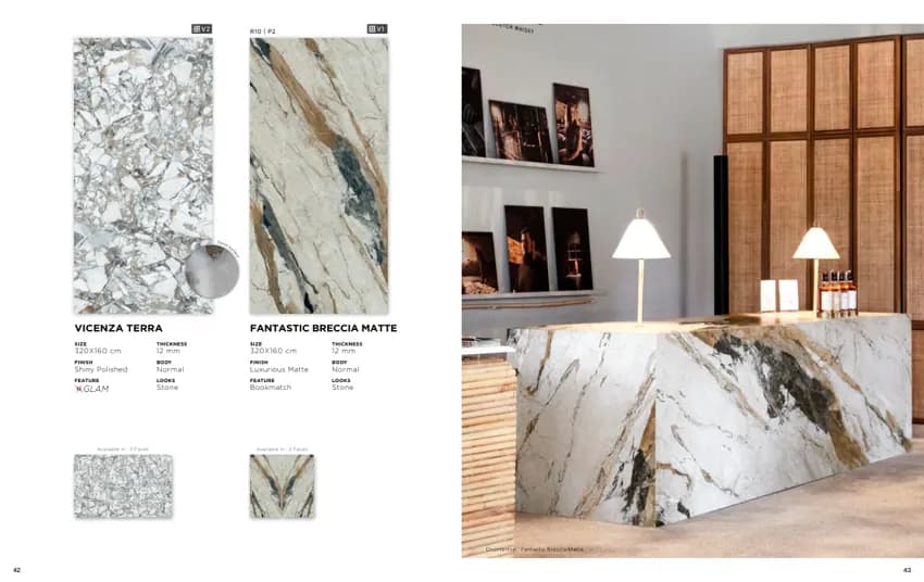 Quadra Vicenza Terra 320x160 Polish SPECIAL DRYFIX (KETERANGAN sumber) warna Vicenza Terra
