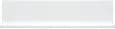 Roman 147106 · Hospital Plain / Skirting White 10x40 Matt warna Hospital Plain / Skirting White