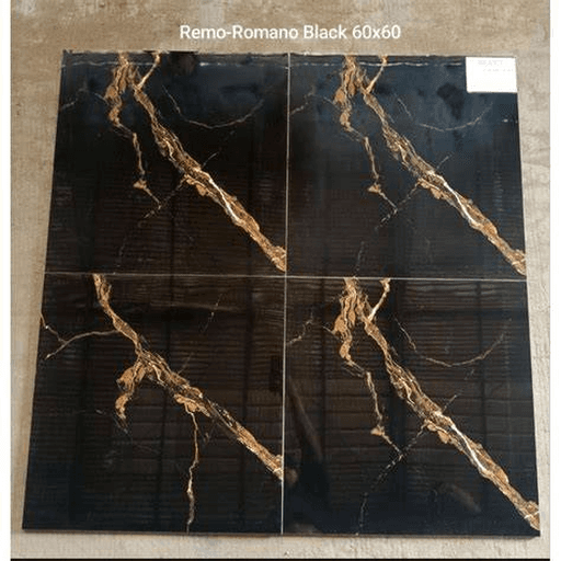 Remo ROMANO 60x60 Tidak tercantum Granit warna BLACK
