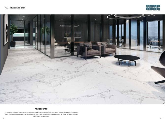 Titanium ARABESCATO 120x240 Glossy GLOSSY warna GREY