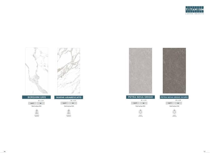 Titanium MARMI ARABESCATO 60x120 Matt MATT warna TIDAK TERCANTUM