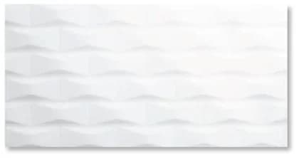 Roman dMetro White · W63704R 30x60 Glossy Dinding warna White
