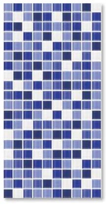Roman dVitrum Blue · W63749R 30x60 Glossy Dinding warna Blue