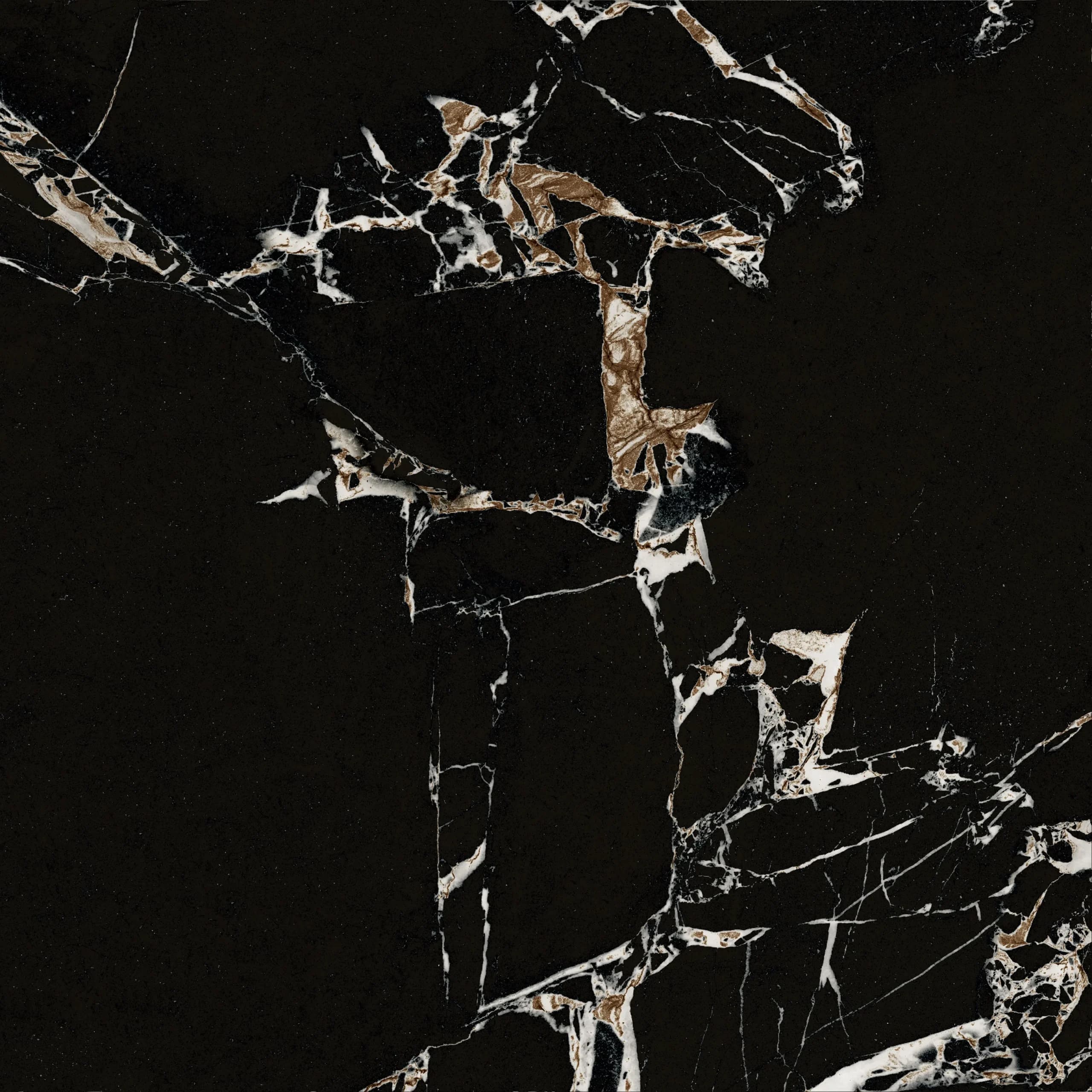 Infiniti RAVINE 60x60 GLOSSY Granit lantai warna BLACK