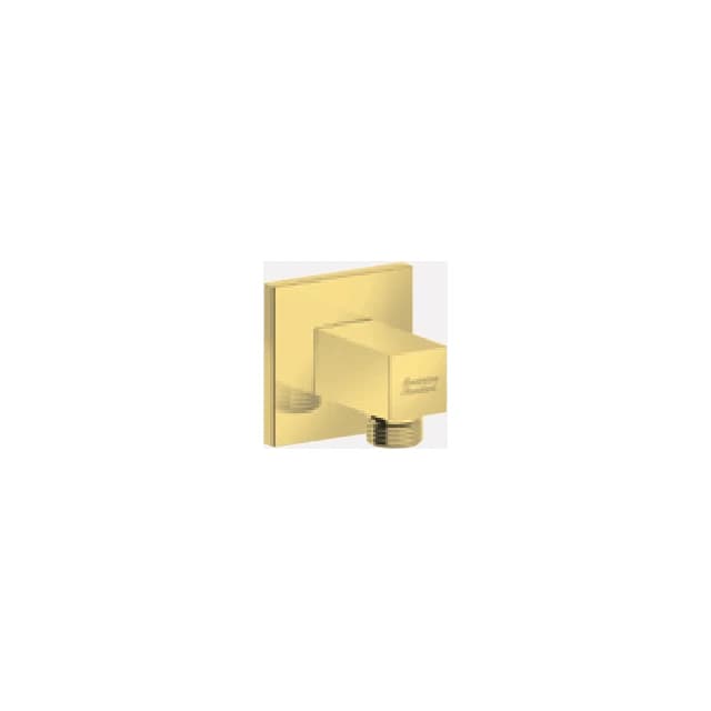 American Standard Wall outlet, G1/2 inch Polished Cool Sunrise warna Polished Cool Sunrise