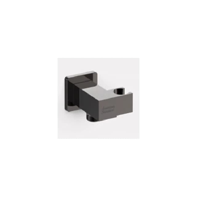 American Standard Wall outlet with holder, G1/2 inch Polished Hard Graphite warna Polished Hard Graphite