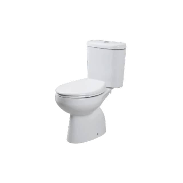 INA Rough-in 225 mm Closet monoblock / close coupled warna WHITE