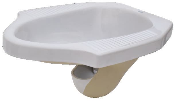 INA 500mm Wx400mm Dx240mm H Closet jongkok warna WARNA WHITE