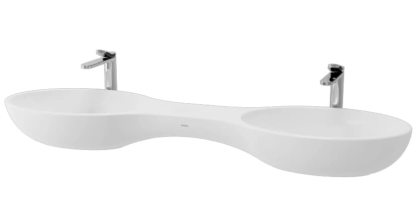 TOTO 1400x400x150 mm Vessel Counter Lavatory