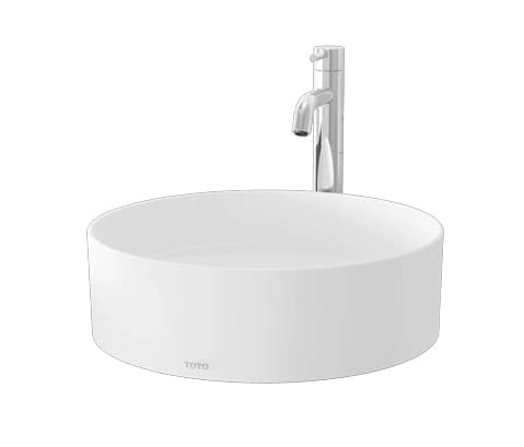 TOTO 420 mm diameter; height 125 mm Vessel Counter Lavatory