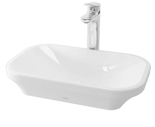 TOTO 600x370x110 mm Vessel Counter Lavatory