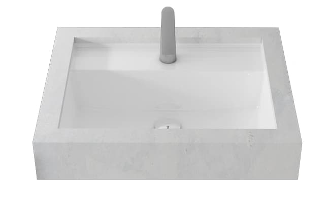 TOTO 560x490 mm opening Under Counter Lavatory