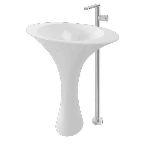 TOTO 700x460x900 mm Pedestal Lavatory