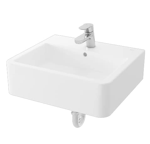TOTO 450x395 mm Wall Hung Lavatory
