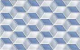 Platinum Beatrix 25x40 Glossy Embossed warna Blue
