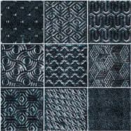 Roman MS331010SG039 · Tenun Hinggi 30x30 Matt Mozaik warna Tenun Hinggi
