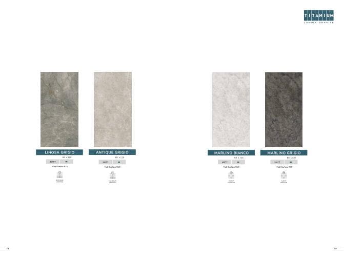 Titanium ANTIQUE 60x120 Matt MATT warna GRIGIO
