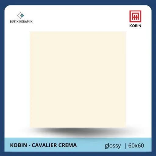 Kobin Cavaller 60x60 Polished Granit warna Cream