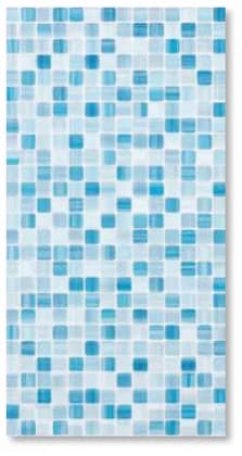 Roman dMosaico Blue · W63744R 30x60 Glossy Dinding warna Blue